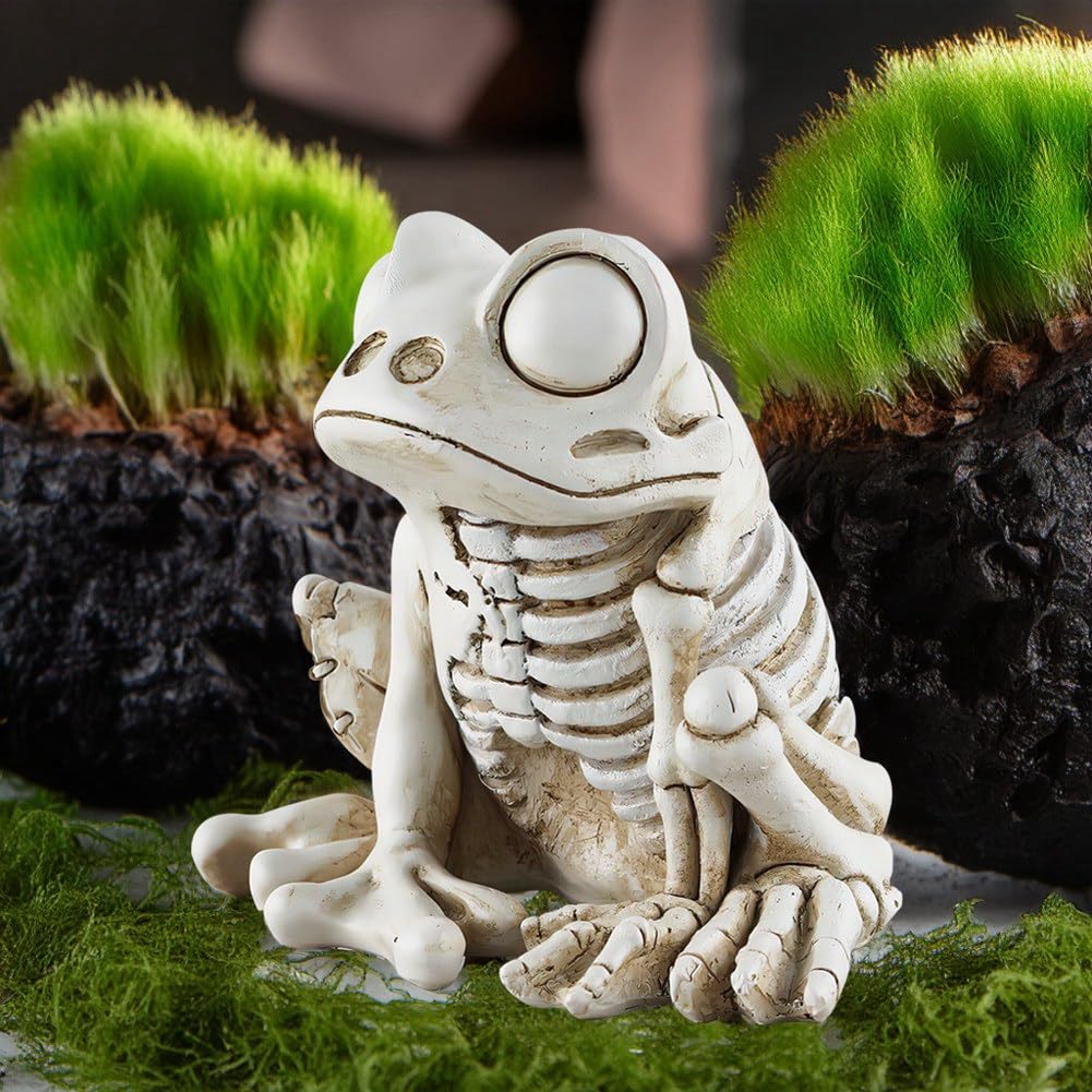 Amazon.co.jp: Wsikafxn カエルの骨格モデル ハロウィーン動物の骨格像
